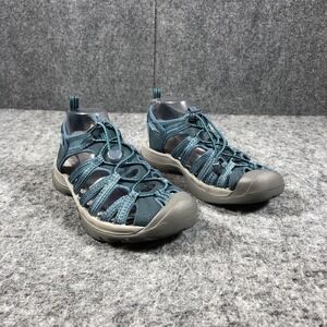 KEEN Waterproof Fisherman Sandals Womens 10.5 Blue Closed Toe Hiking